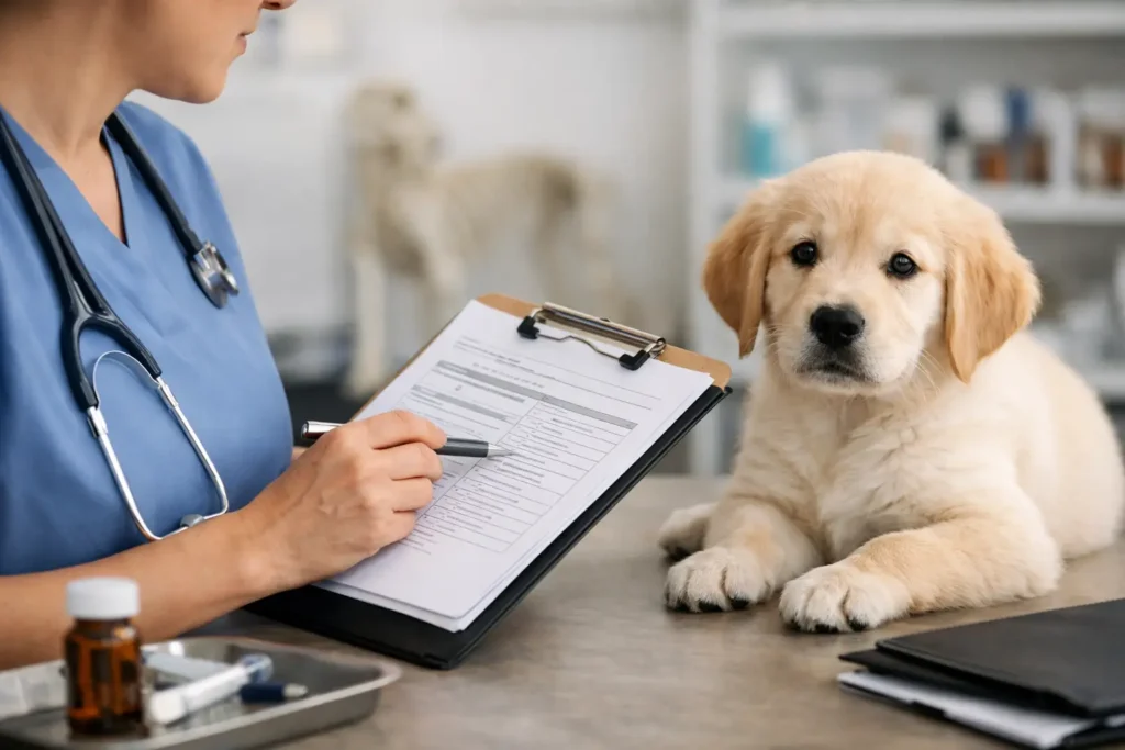 How to Read Vet Records for a Puppy