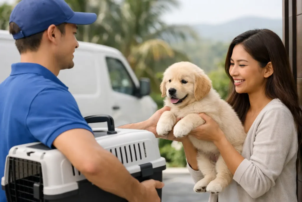 Puppy Delivery in West Malaysia Made Safe