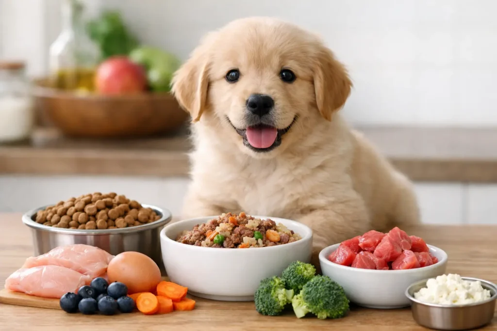 What Food Should Puppies Eat Daily?