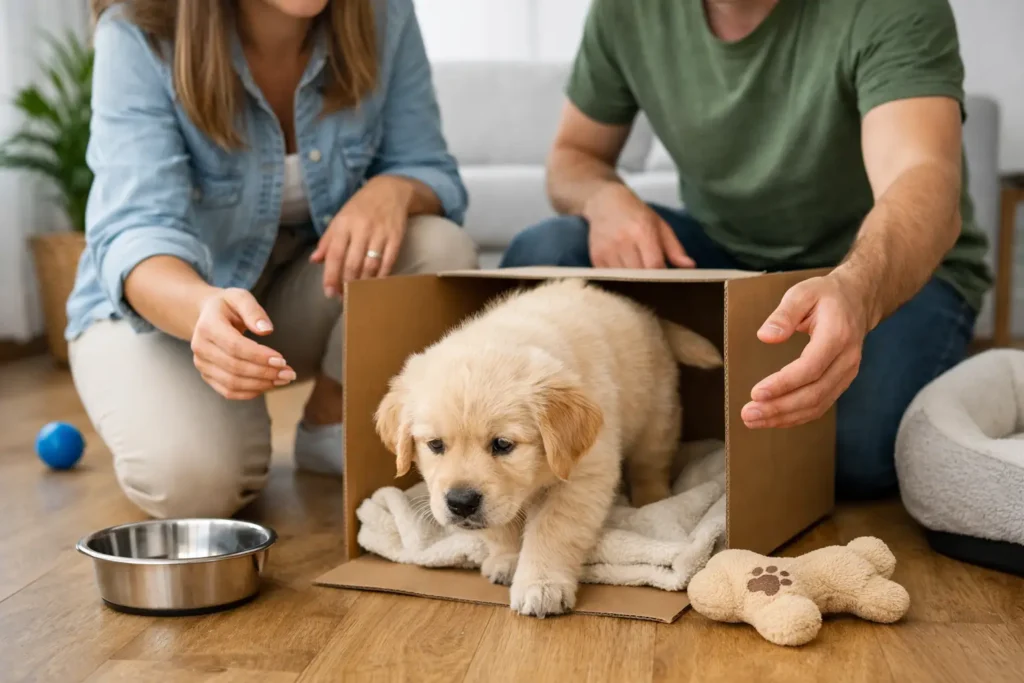 How to Introduce a Puppy Home: First-Day Steps