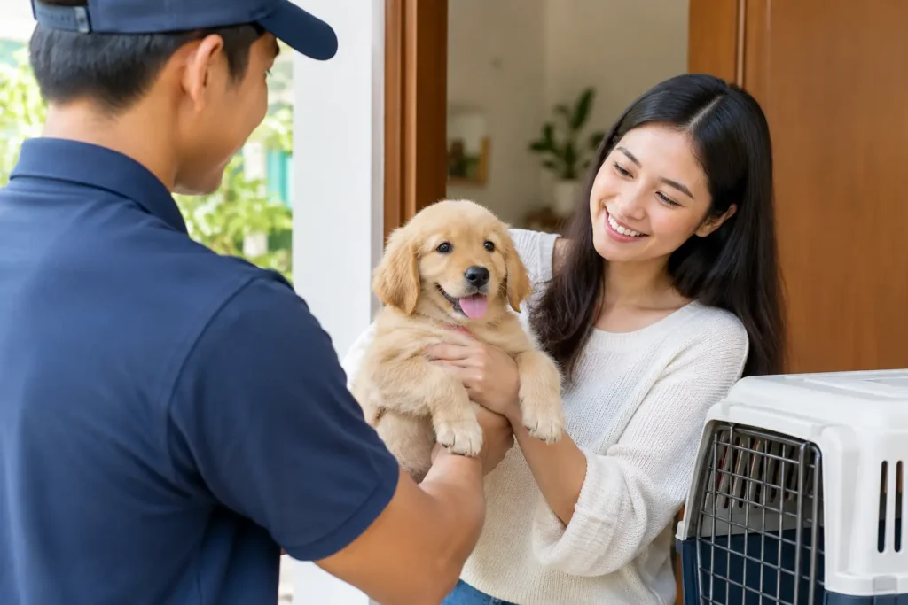 Puppy Delivery in Malaysia for Happy Homes
