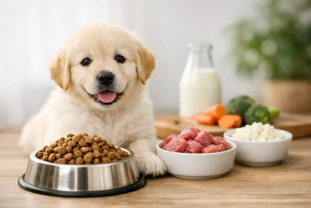 Puppy Food: How to Feed for a Healthy Start